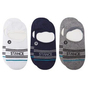STANCE Unisex Cotton Blend No Show Light Cushion Socks - BASIC NO SHOW (3 pack)
